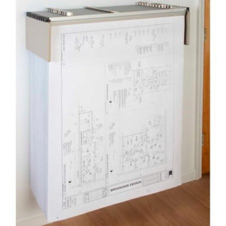 BROOKSIDE DESIGN, LLC Brookside Design Blueprint Drop Lift Wall Rack Bundle  W/Dozen 42" Clamps DL1242